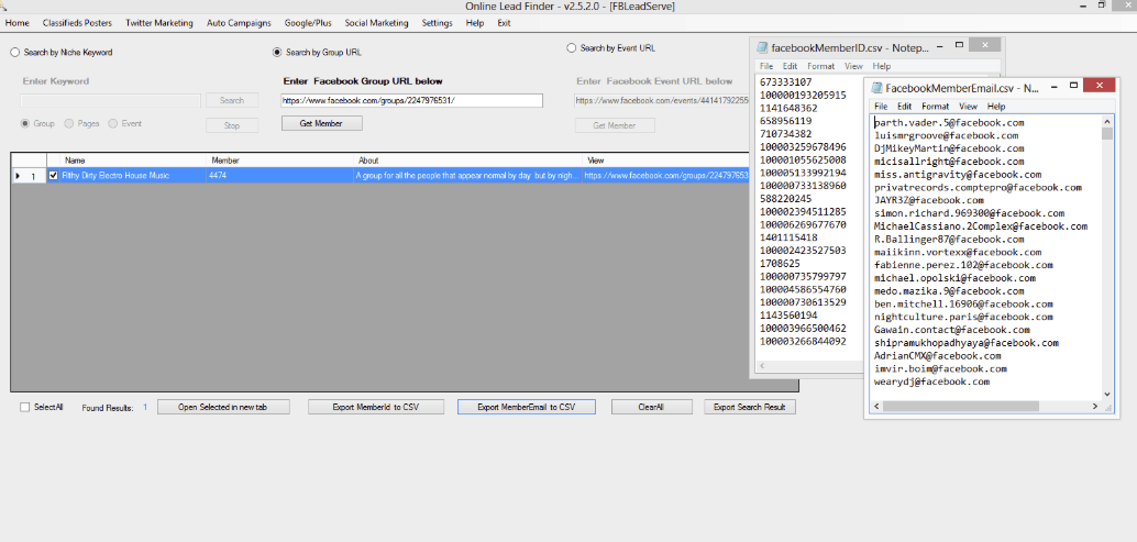 各种搜刮营销集一身的软件