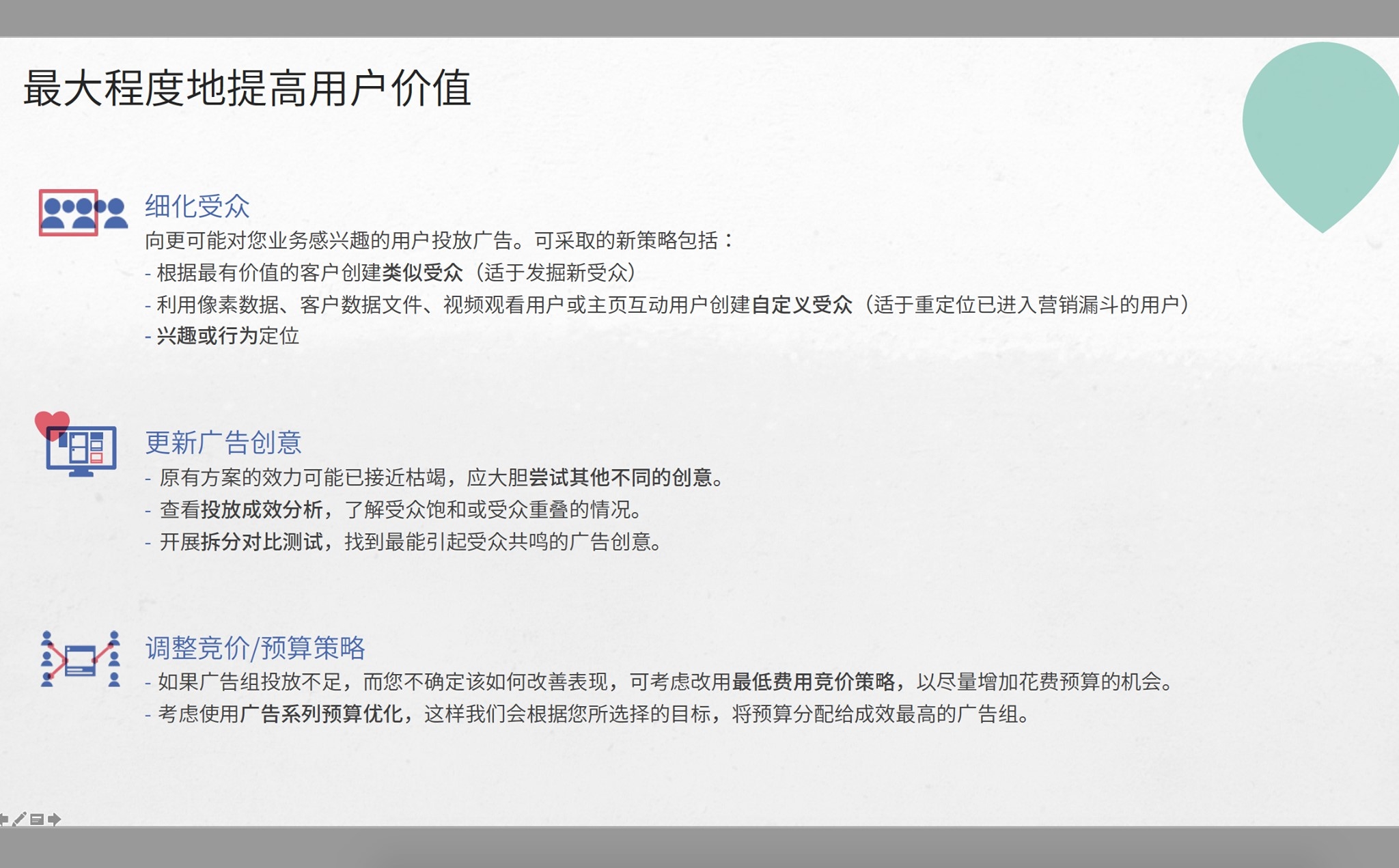 Facebook竞价以及优化